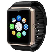 Умные часы Smart Watch GT08 (черный/бронза)