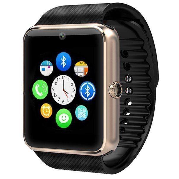 Умные часы Smart Watch GT08 (черный/бронза) - фото 1 - id-p73880195