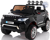 Детский электромобиль WINGO LAND ROVER 4x4 LUX Черный