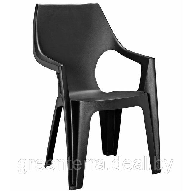 Пластиковый стул Dante Low Back, коричневый [236021] - фото 3 - id-p122195248