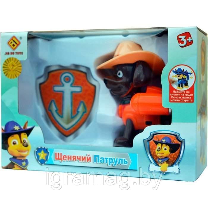 Щенячий патруль в шляпе Зума,значок