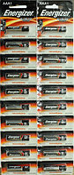 Элемент питания ENERGIZER Alkaline Power E92 AAA/LR03, блистер 20