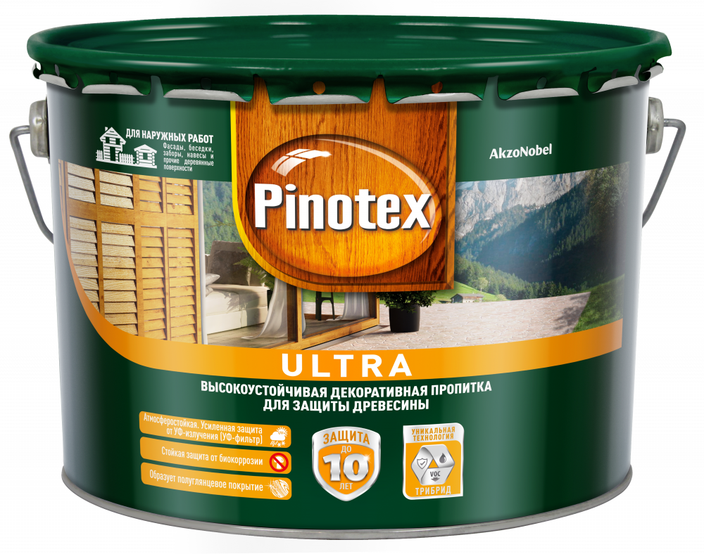 Pinotex Ultra (1; 2,7; 9л )