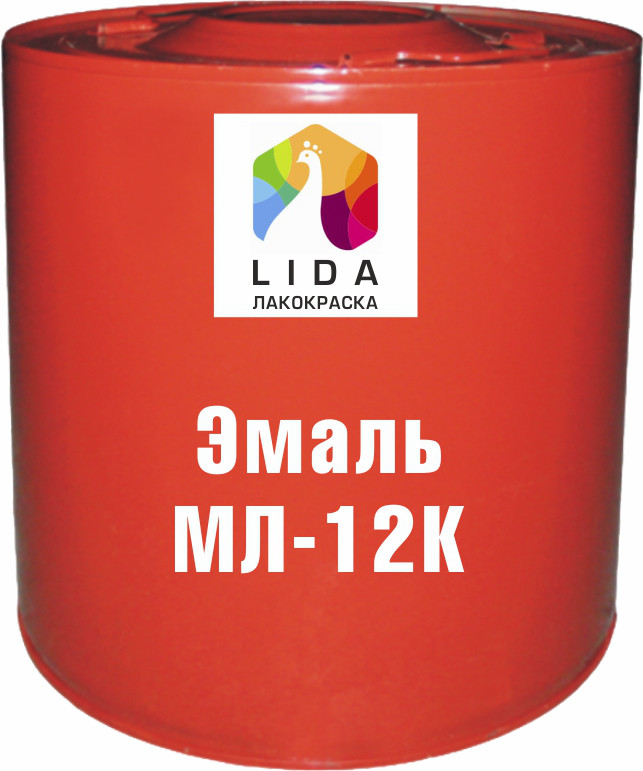 Эмаль МЛ-12 К 45 кг, разные цвета - фото 1 - id-p122198357