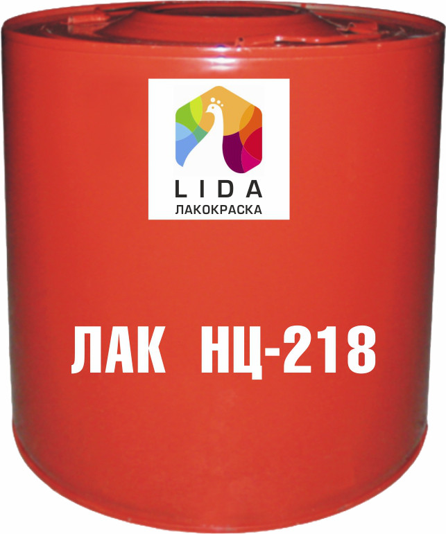 Лак НЦ-218 40 кг Лида