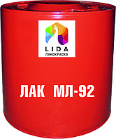Лак МЛ-92 электроизоляционный 40 кг Лида