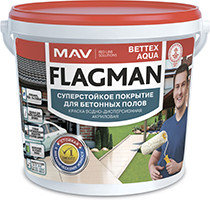 Краска для бетона FLAGMAN BETTEX AQUA суперстойкое покрытие