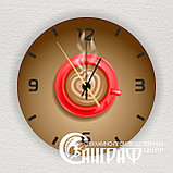 Настенные часы для кухни с любым изображением, фото 7