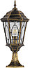 Светильник садово-парковый Feron PL154 шестигранный на постамент 60W E27 230V, черное золото