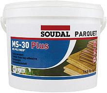 Клей для паркета Soudal гибридный MS-30 Plus бежевый 18 кг