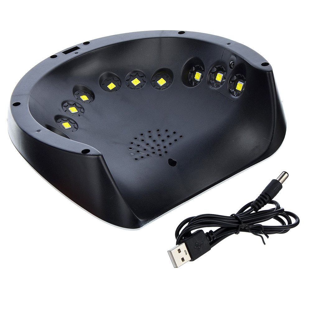 Лампа UV/LED для сушки гель-лака 36W, 21х16х7см, пластик, USB-провод - фото 3 - id-p122212101