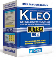 Клей обойный KLEO ULTRA (50 м2) для стеклообоев и стекловолокна Франция 500г