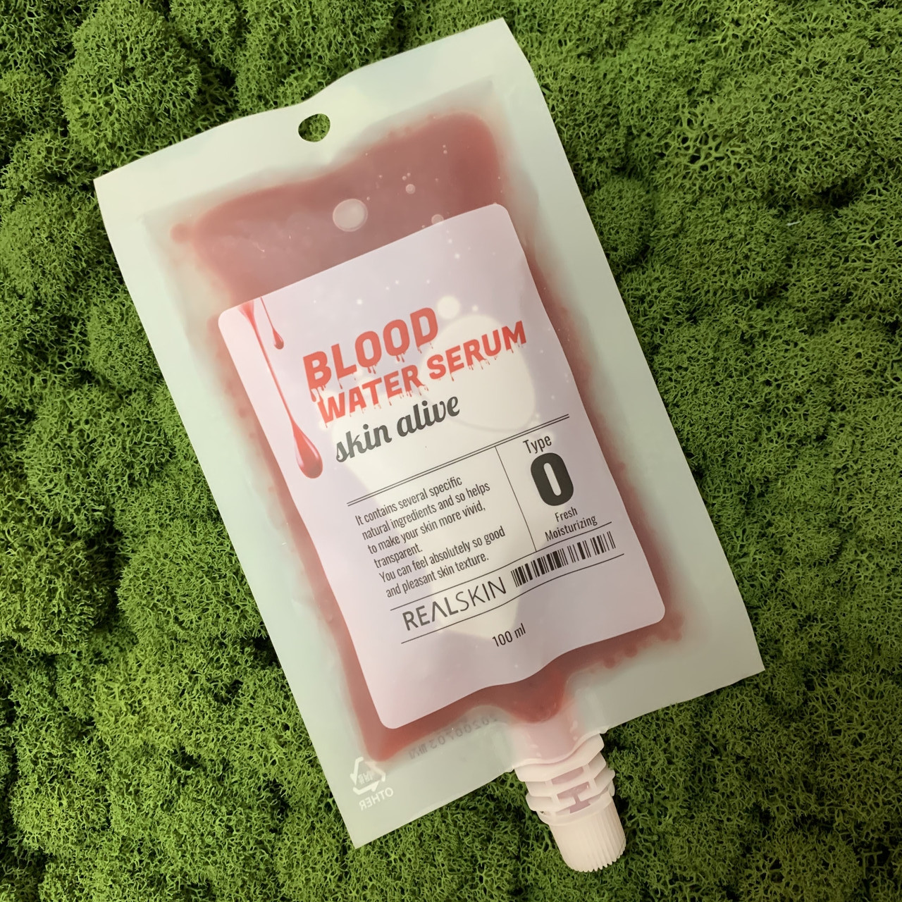 Сыворотка для лица отбеливающая Realskin Blood Water Serum, 100 мл | Годен до 21.10.2021 - фото 1 - id-p122229340