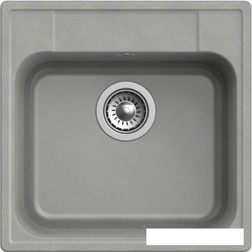 Кухонная мойка GranFest QUARZ GF-Z48 (серый) - фото 1 - id-p122326029