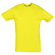 Футболки унисекс желтая лимон 100% хлопок - фото 1 - id-p122460786