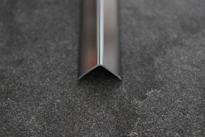Уголок алюминиевый 25х25 графит 2,7м