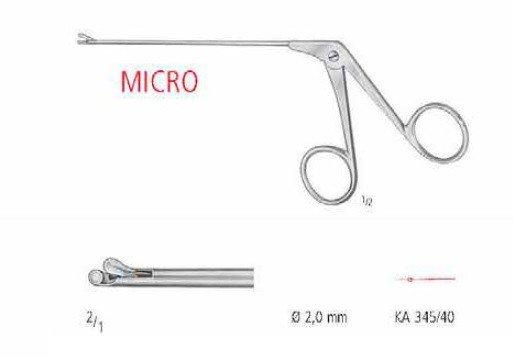 Микро кусачки артроскопическая KA 345, 2.0 мм - фото 1 - id-p122464014
