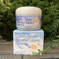 Крем для лица Белая ворона с эффектом осветления Elizavecca White Crow Glacial More Cream, 100 мл