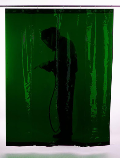 Сварочный занавес темно-зеленый DIN 9 ESAB - фото 2 - id-p122477367