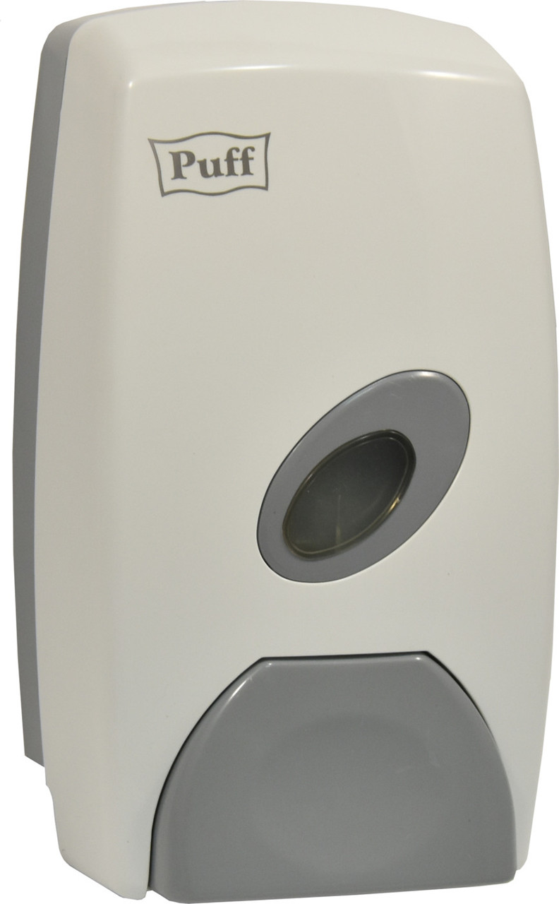 Дозатор для жидкого мыла пластик. puff-8115, белый 1000 мл.(работаем с юр лицами и ИП)