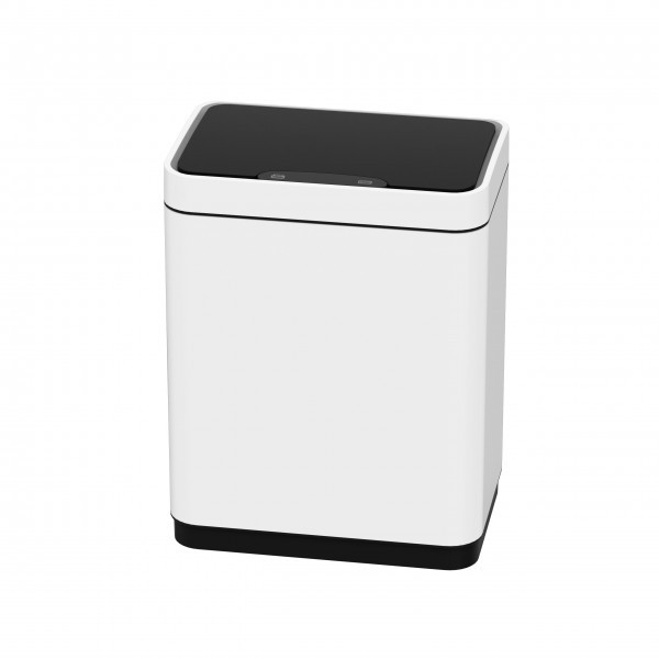 Сенсорное мусорное ведро JAVA Vagas 12L White 65731