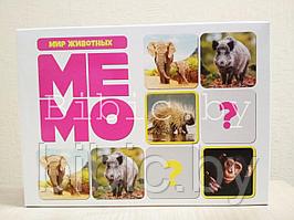 МЕМО Настольная игра 7 разновидностей Мир животных, От 4 лет
