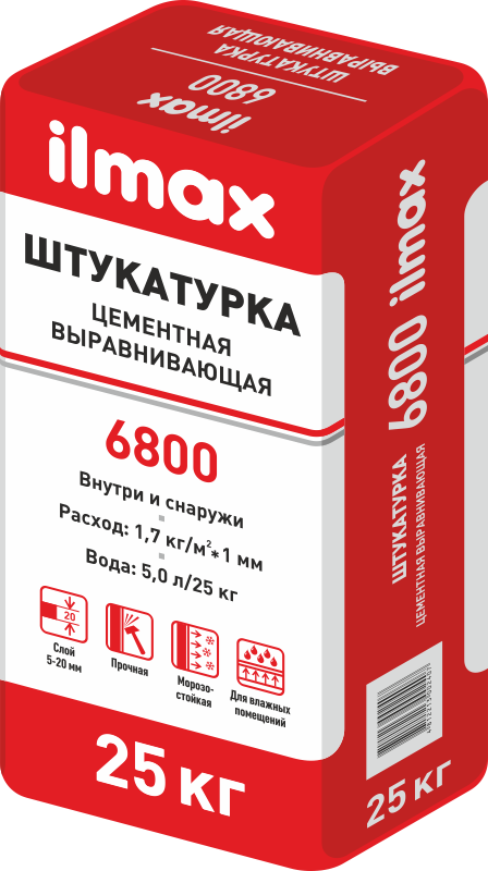Штукатурка Ilmax 6800 - фото 1 - id-p122494537