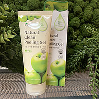 Пилинг-скатка для лица с экстрактом зеленого яблока EKEL Natural Clean Peeling Gel Apple, 180 мл