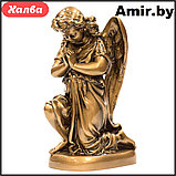 Скульптура ангел ритуальная на кладбище/памятник 026 15х11х26см мрамор, фото 2