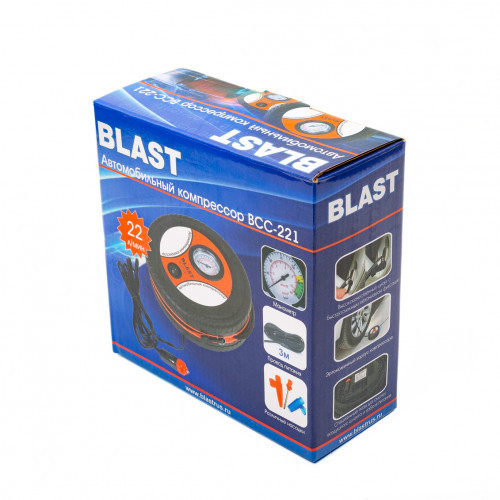 Автомобильный компрессор BLAST BCC-221 - фото 6 - id-p122495653