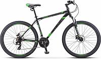 Велосипед Stels Navigator-700 D 27.5" F010 Черный/зеленый