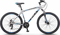 Велосипед Stels Navigator-700 D 27.5" F010 Серебристый/синий
