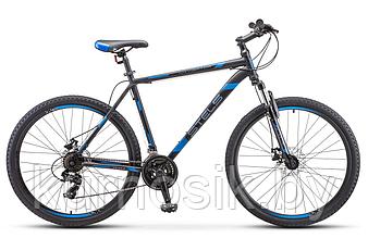 Велосипед Stels Navigator-700 МD 27.5" V020 черный/синий