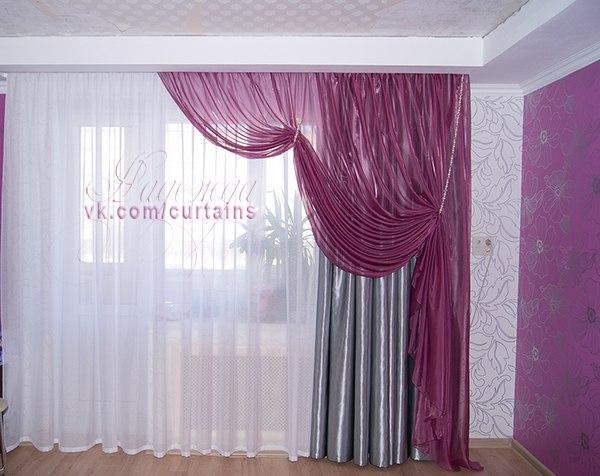 Шторы в гостиную, спальню
