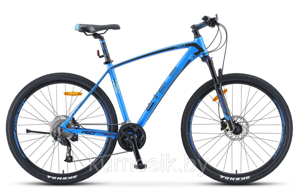 Велосипед Stels Navigator-760 D 27.5" V010 Синий