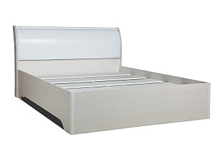 Кровать двуспальная "Мона" 1600 (белая) Олмеко