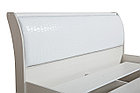 Кровать двуспальная "Мона" 1600 (белая) Олмеко, фото 3