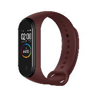 Mi Smart Band 4 Винный красный