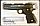 Пистолет металлический  Air Soft Gun K32 пневматический на пульках 6мм, фото 4
