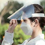 Защитный "антивирусный" экран-маска для лица от 1 по 6руб,от 5 по 5руб,от 20 по 4,5руб,от 100 по 3ру, фото 4