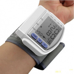 Тонометр на запястье Blood Pressure Monitor CK-102s - фото 1 - id-p122509974