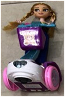 Кукла Анна Frozen на электросамокате светозвуковые эффекты 126-1 - фото 3 - id-p122513657