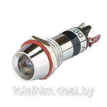 Светосигнальная арматура AD26C d=10mm и d=8mm, 220V AC/DC (красная, желтая, зеленая, белая)