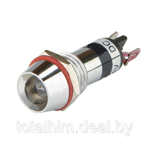 Светосигнальная арматура AD26C d=10mm и d=8mm, 220V AC/DC (красная, желтая, зеленая, белая) - фото 1 - id-p92673728