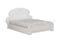 Кровать 1,6 Александрина - белый глянец - МиФ