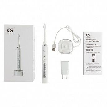 Электрическая зубная щетка CS-333-WT CS Medica (с ЗУ белая) - фото 2 - id-p122531959