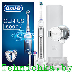 Зубная щетка Braun Oral-B Genius Pro 8000 (белый)