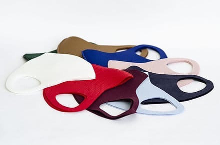 Защитный маски, разноцветные (многоразовая) - фото 1 - id-p121360660