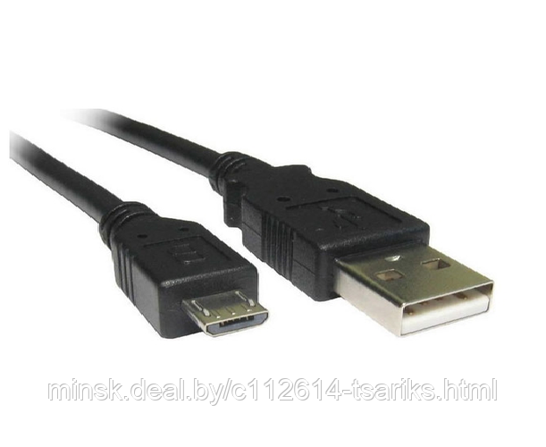 Кабель для блока питания DC шнур адаптера USB - microUSB - фото 1 - id-p122542079