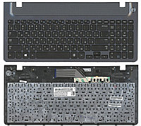 Клавиатура Samsung NP270E5E, NP300E5V, NP350E5C, NP350V5C, NP355E5C, NP355V5C, NP550P5C черная, рамка черная